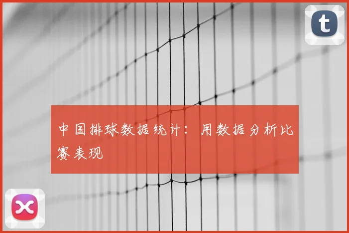 中国排球数据统计:用数据分析比赛表现