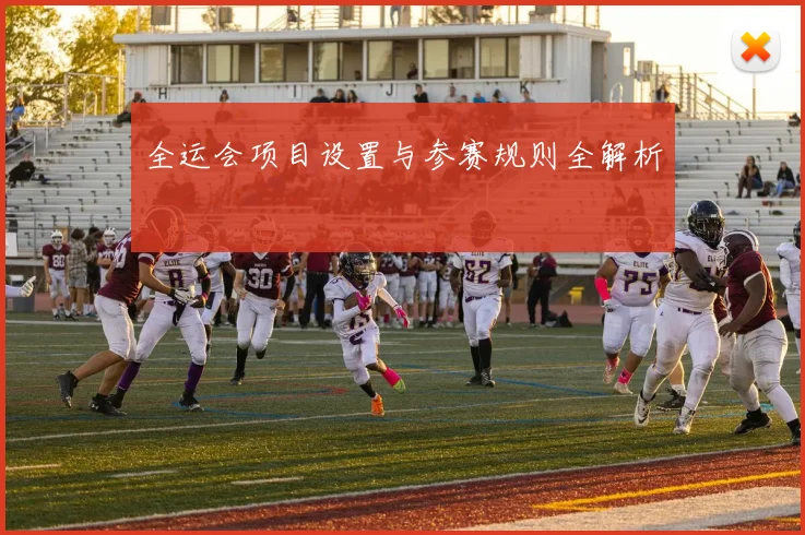 全运会项目设置与参赛规则全解析